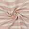 Baby Pink-Ivory Stripe Stretch Spandex Rayon Modal Jersey Knit Fabric By the Yard